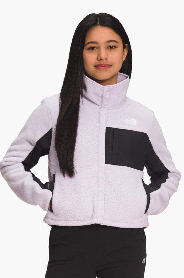 The North Face Fleece Mashup Jacket (Girls' Lavender or Boys' Cordovan) $23.85 & More at REI w/ Free Store Pickup