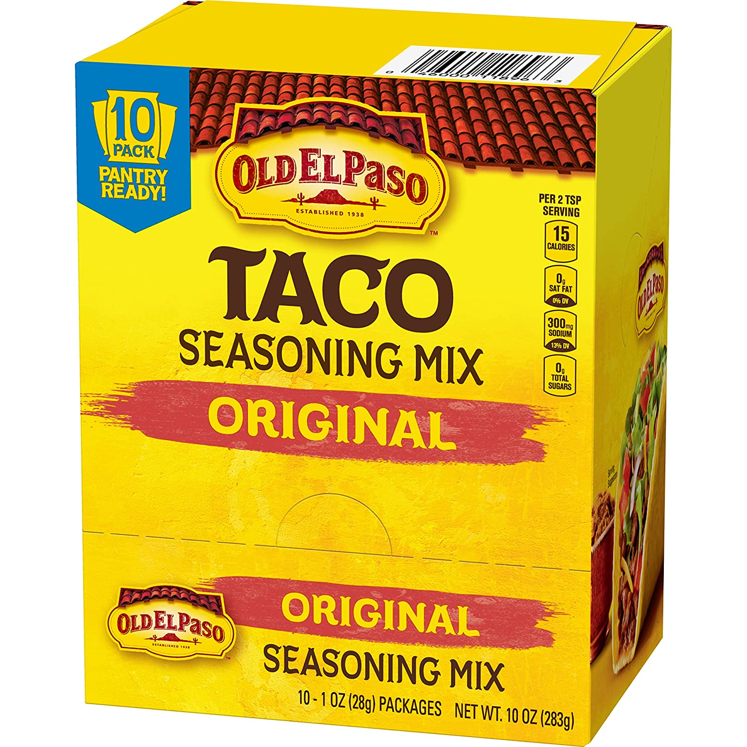 10Count 1Oz Old El Paso Original Taco Seasoning Packets 5.60 + Free