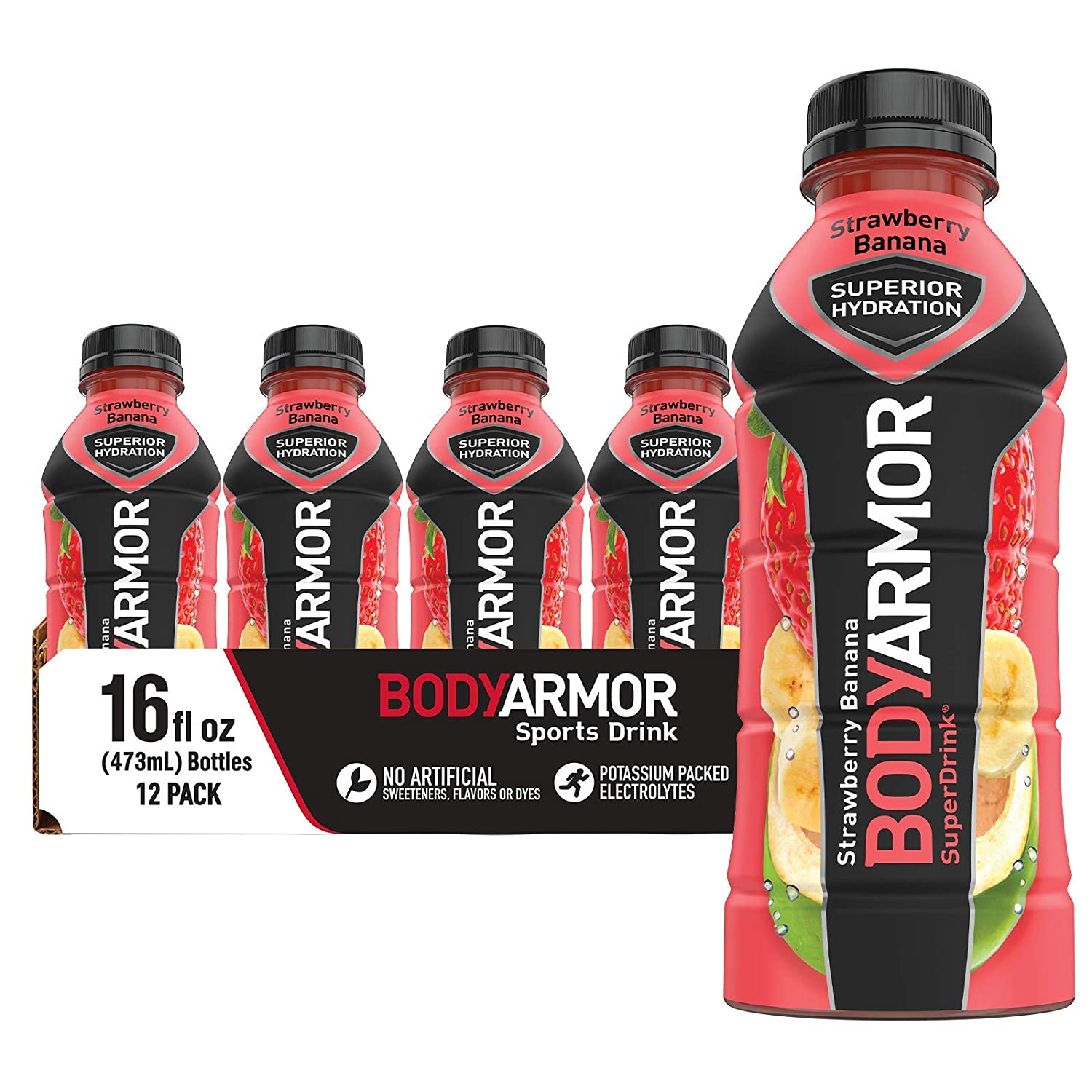 12 Pack 16-Oz BODYARMOR Sports Drink Sports Beverage ...
