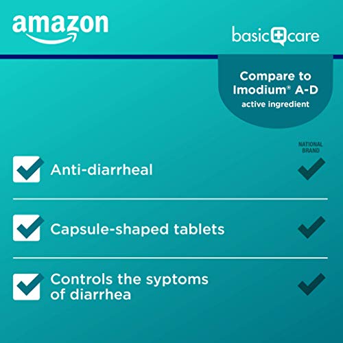 24-Pack Amazon Basic Care Loperamide Hydrochloride Tablets (2 mg, Anti-Diarrheal) $3.20 w/ S&S & More  + Free Shipping w/ Prime or on $25+