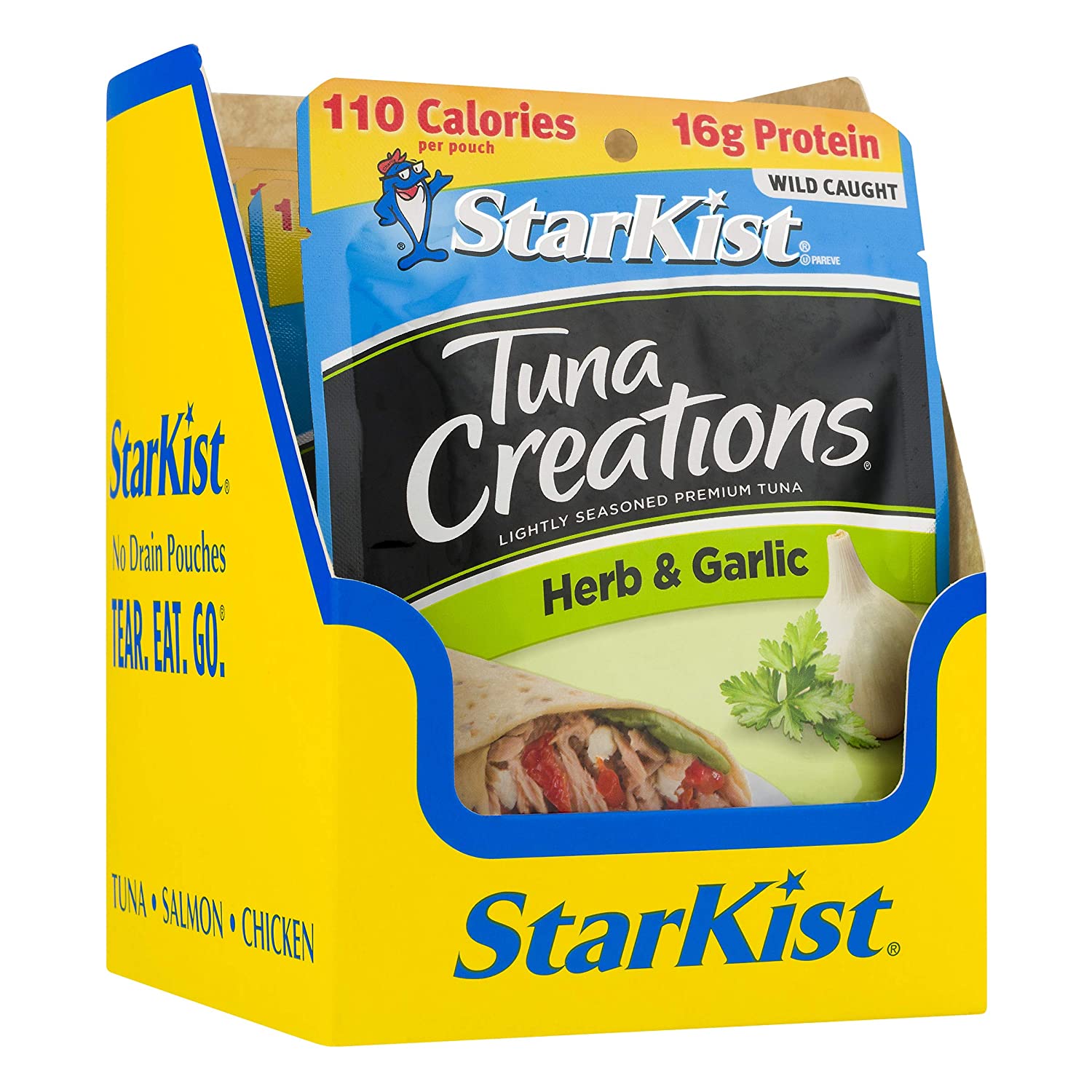 12-Pack 2.6-Oz StarKist Tuna Creations Pouches (Herb & Garlic) $8.89  w/ S&S + Free Shipping w/ Prime or $25+
