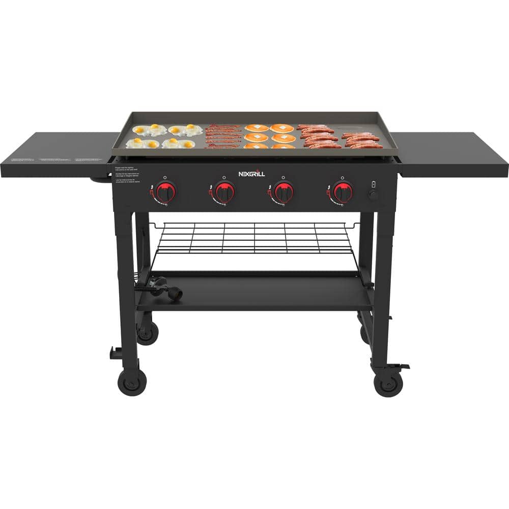 36" Nexgrill 4-Burner Outdoor Griddle Propane Gas Grill $179 + Free Shipping