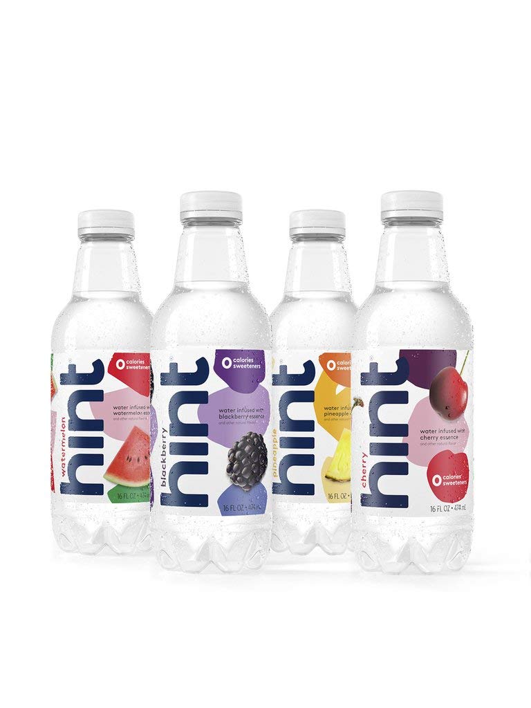 12-Pack 16-Oz  Hint Fruit Infused Water (Variety Pack) $9.50 w/ S&S + Free Shipping w/ Prime