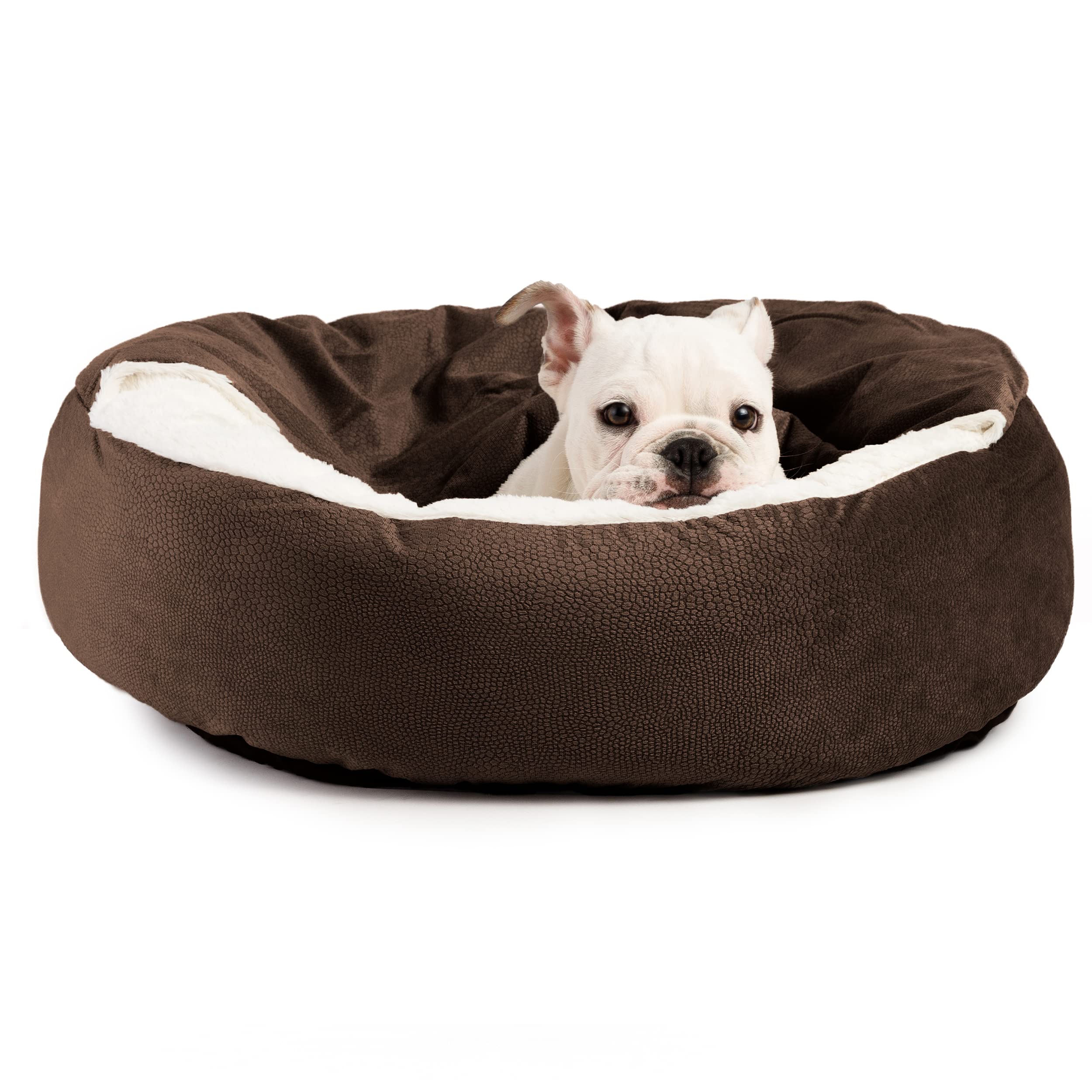 26" x 26" Best Friends by Sheri Cozy Cuddler Microfiber Hooded Blanket Cat & Dog Bed (Dark Chocolate) $18.45 + Free Shipping w/ Prime or on $25+
