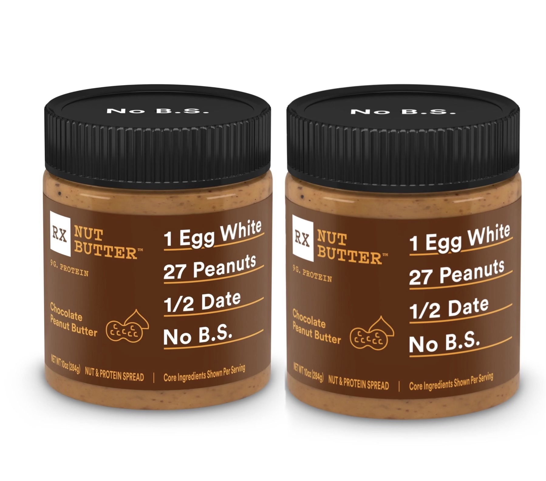 2-Pack 10-oz. RX Nut Butter (Chocolate Peanut Butter) $10.50 ($5.25 ea)  w/ S&S + Free Shipping w/ Prime or $25+