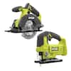 Ryobi One+ 18V Cordless 5-1/2" Circular Saw + Jig Saw (Tools Only) $79 + Free Shipping