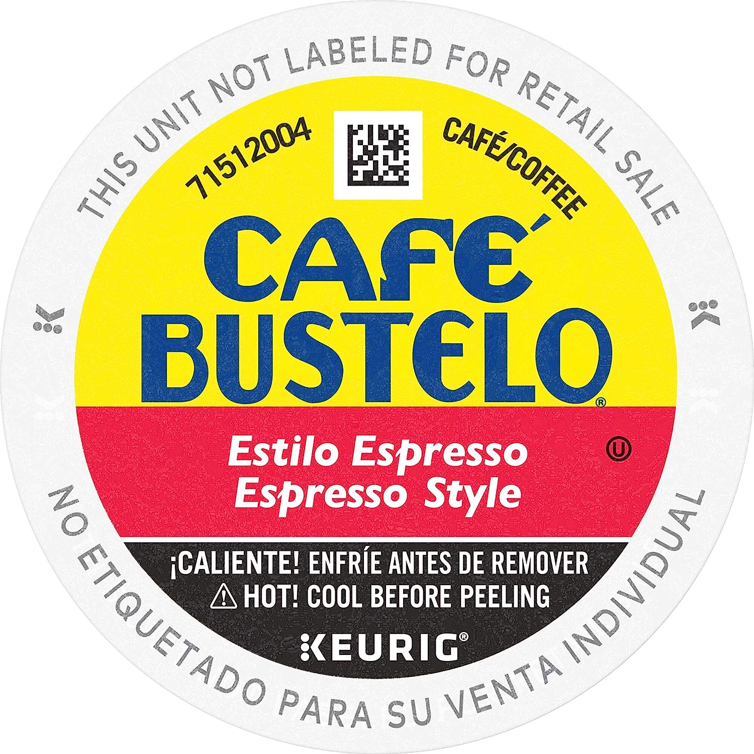 96-Count Café Bustelo Espresso Style Dark Roast Coffee Keurig K-Cup Pods $31.75 w/ S&S + Free Shipping