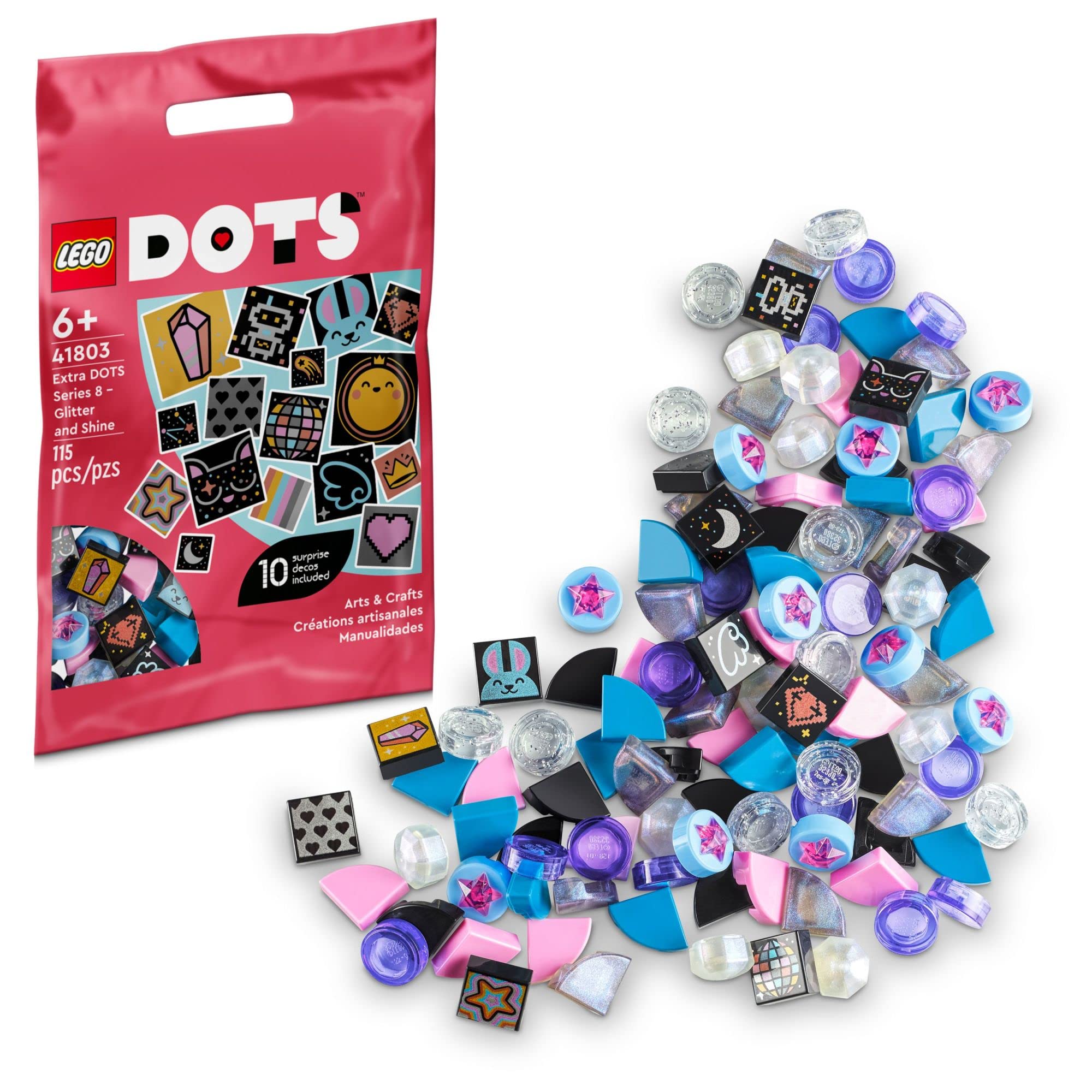 LEGO DOTS Extra DOTS Series 8 Glitter and Shine (41803) $2 + Free Shipping w/ Prime or on $25+