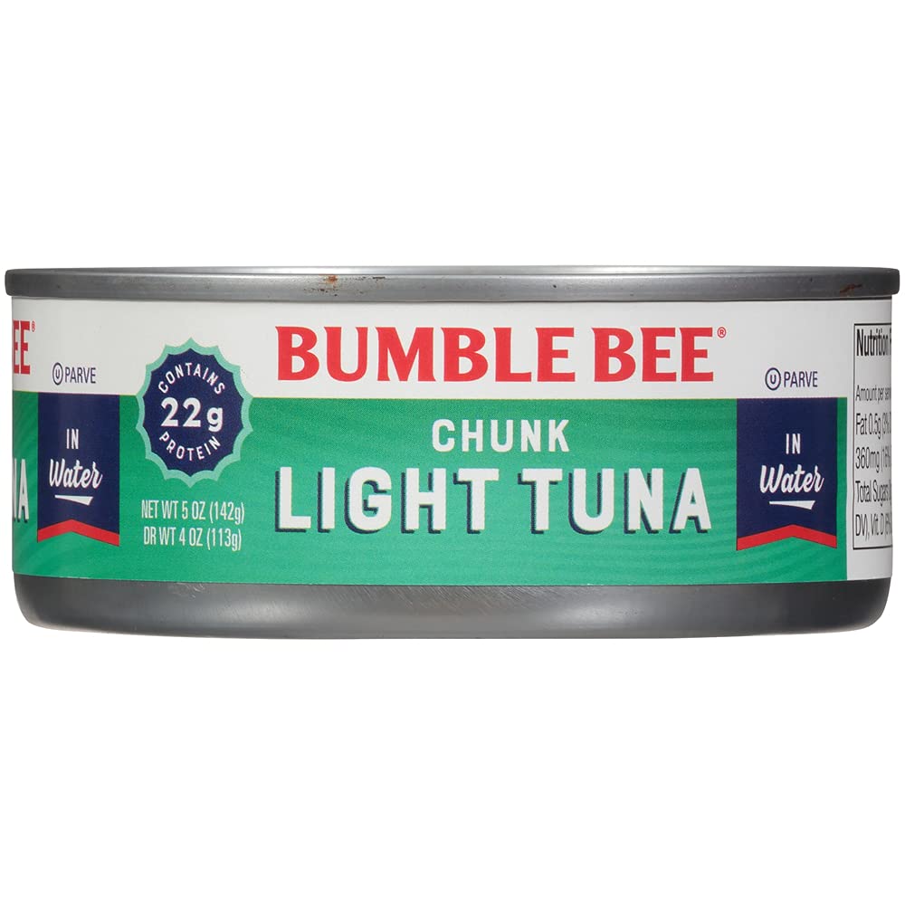 24Pack 5Oz Bumble Bee Chunk Light Tuna in Water