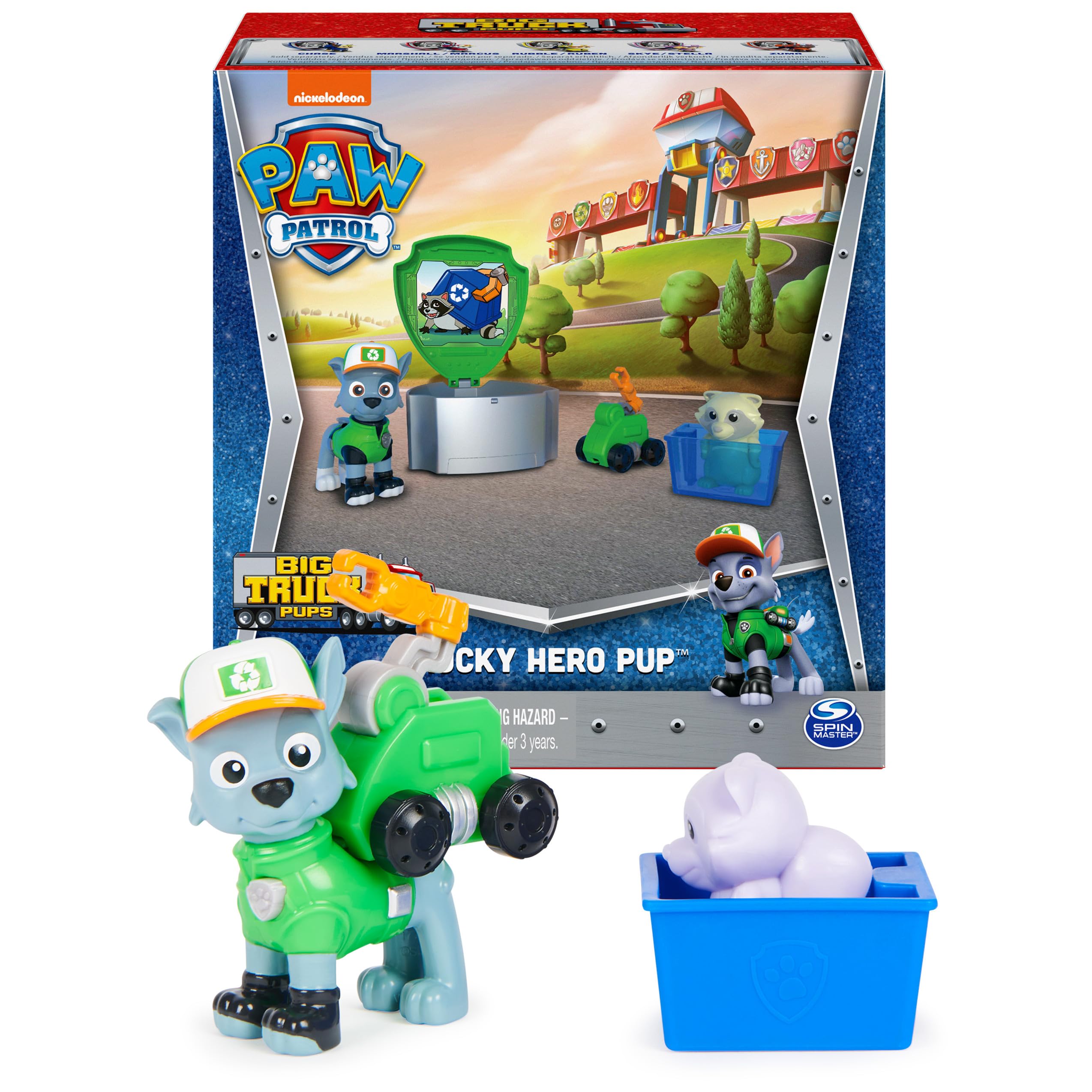Paw Patrol Big Truck Pups Rocky Action Figure $4.75 + Free Shipping w/ Prime or on $25+