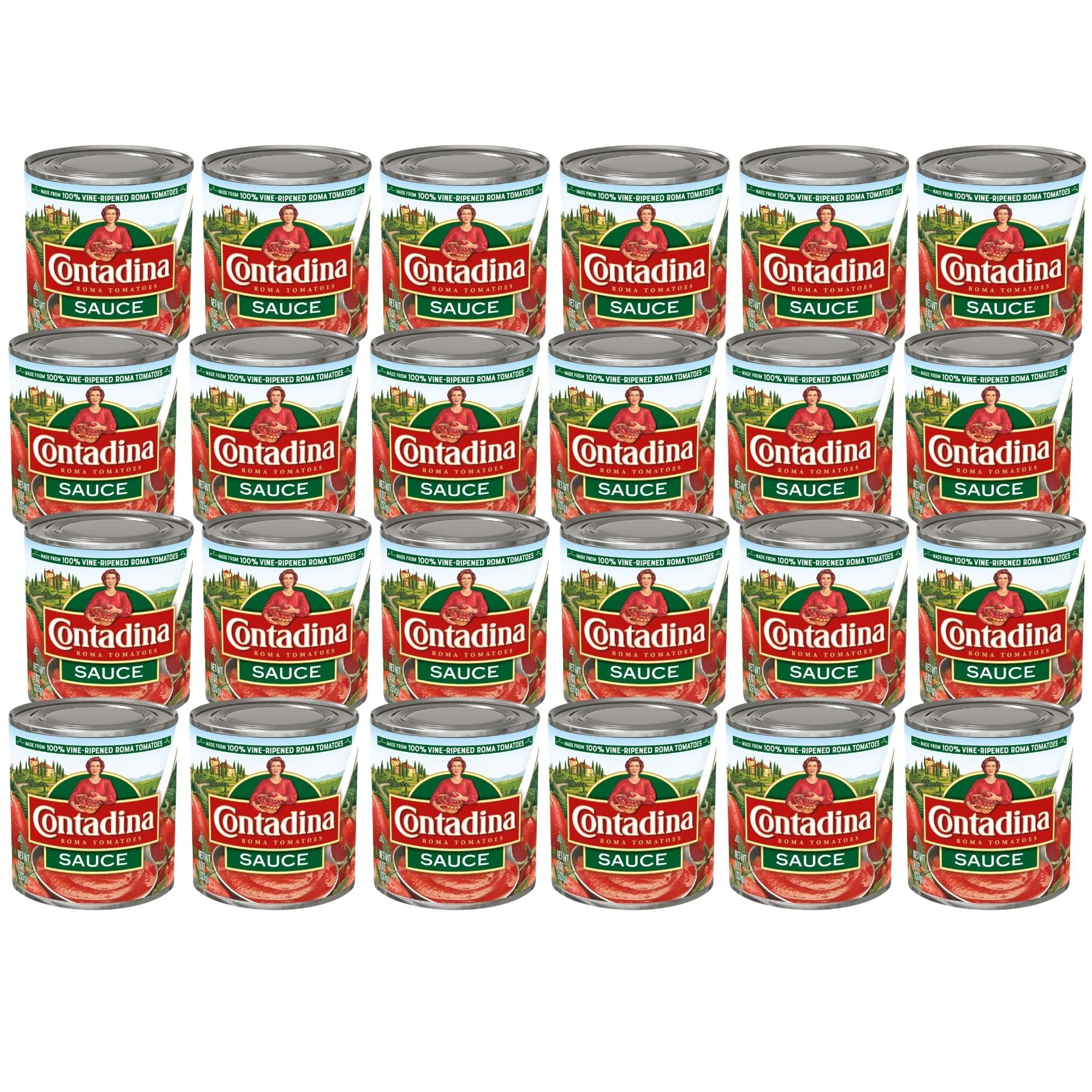 24-Pack 8-Oz CONTADINA Tomato Sauce $11.10 ($0.46/ea) w/ S&S + Free S&H w/ Prime or $25+