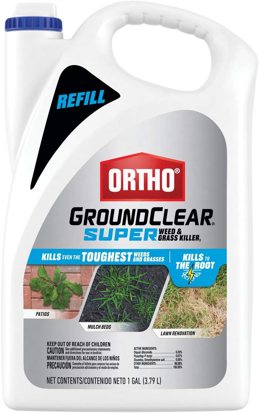 1-Gal Ortho GroundClear Super Weed & Grass Killer Refill $9 + Free Shipping w/ Prime or on $35+