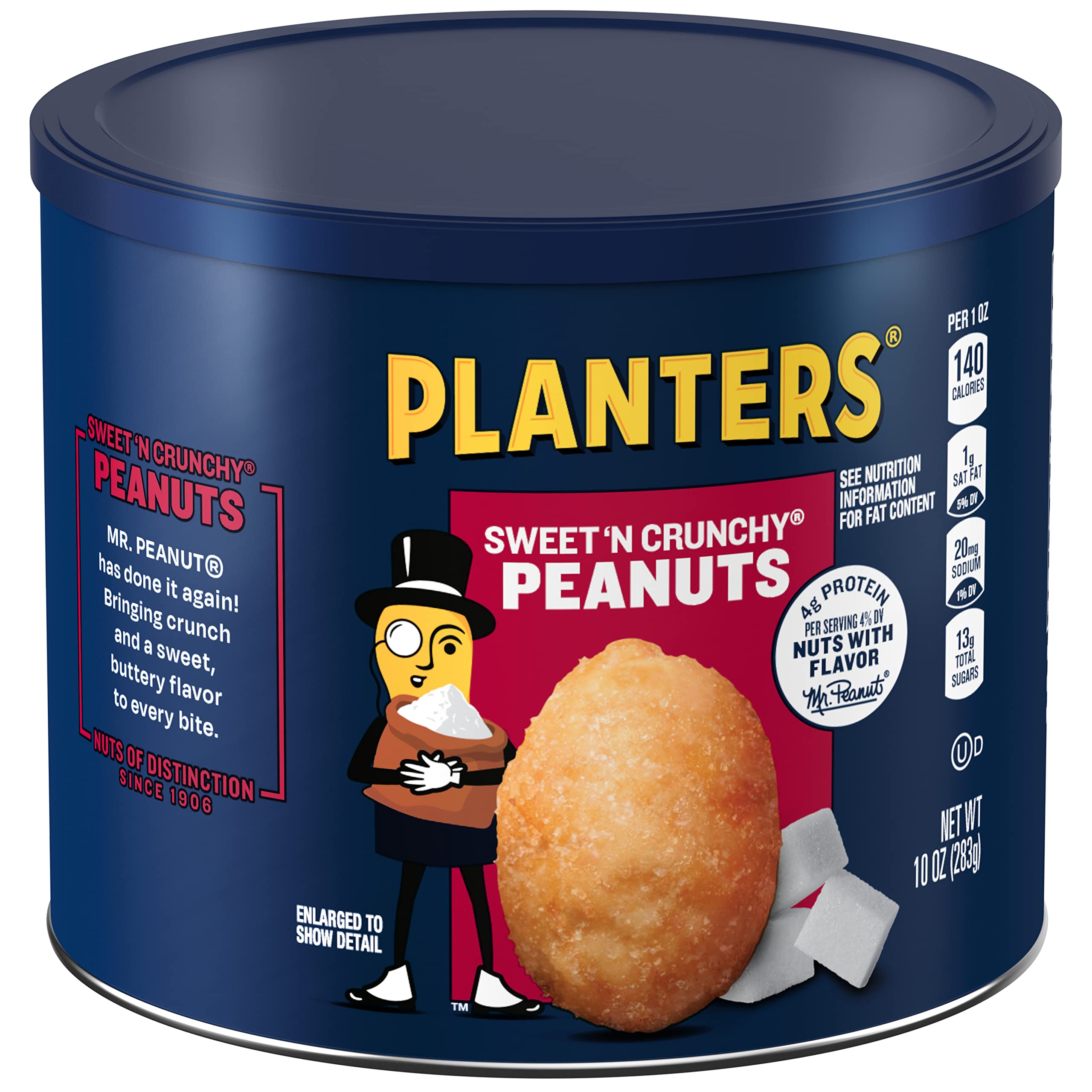 6-Pack 10-Oz PLANTERS Sweet 'N Crunchy Peanuts $18 + Free Shipping w/ Prime or on $35+