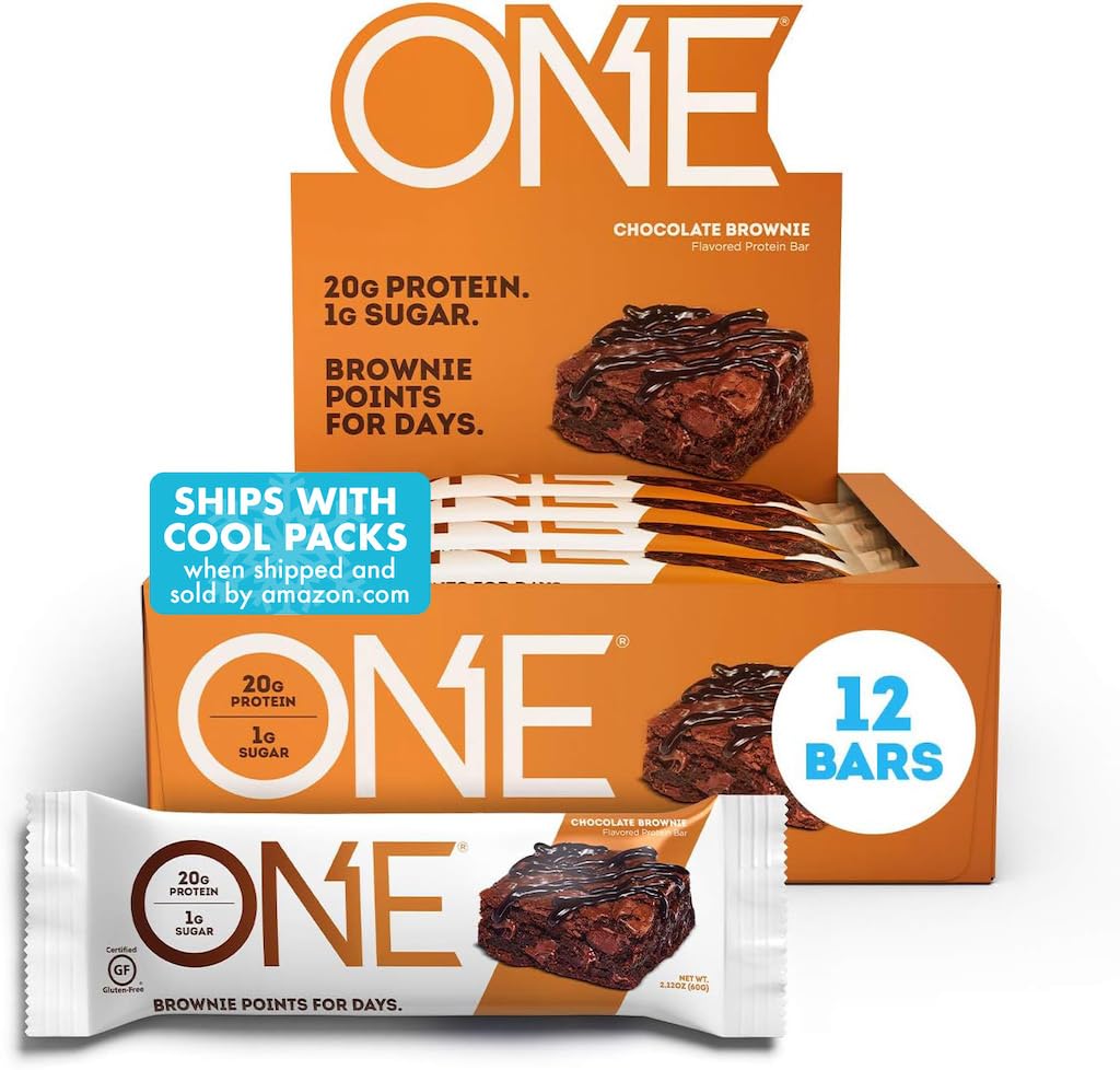 12-Count 2.12-Oz ONE Protein Bars (Chocolate Brownie) $17.50 + Free Shipping w/ Prime or on orders $35+