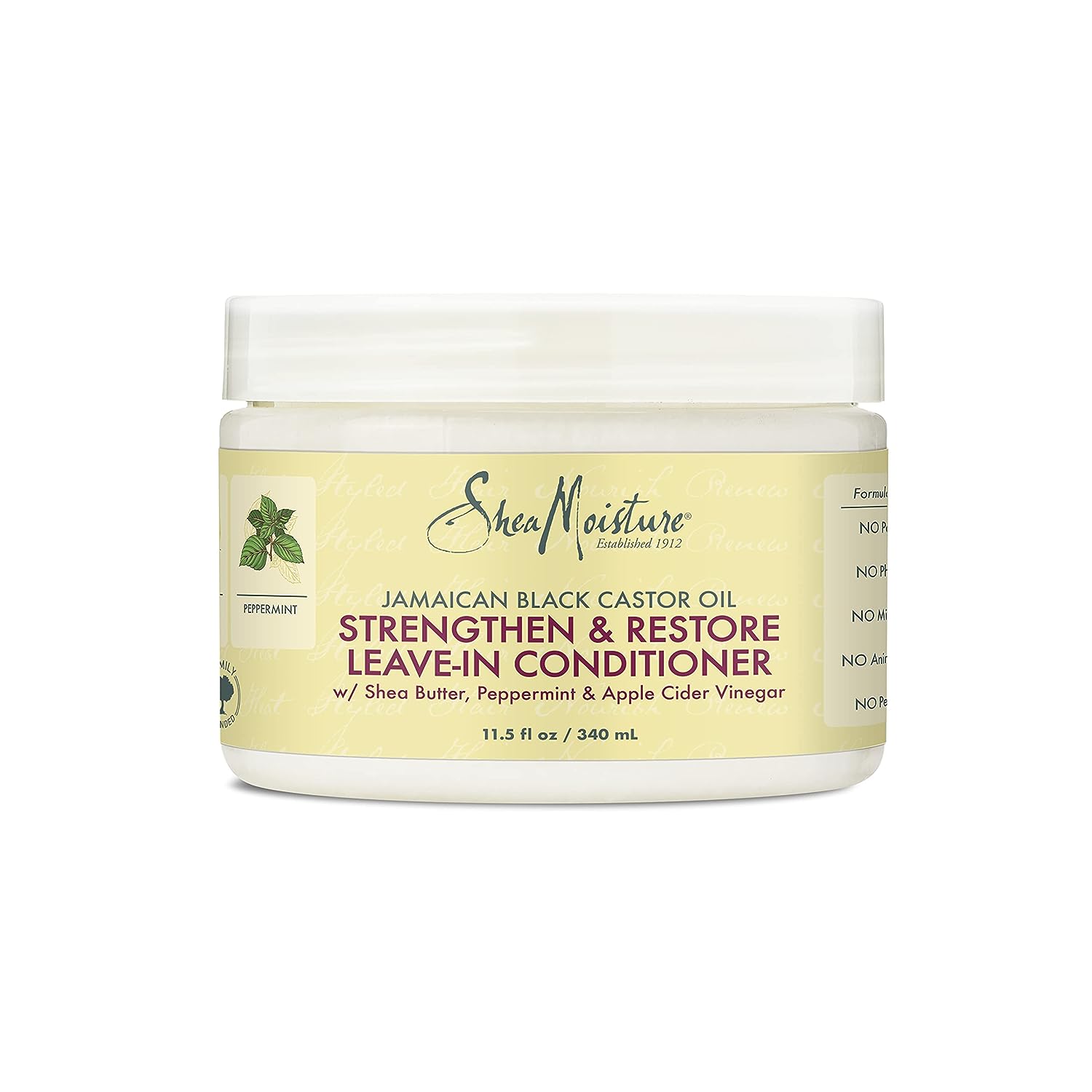 11.5-Oz SheaMoisture Jamaican Black Castor Oil Leave-In Conditioner $7.50 w/ S&S + Free Shipping w/ Prime or $35+