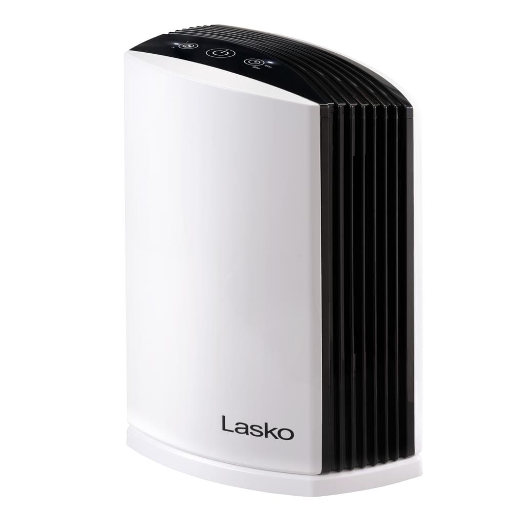 Lasko HEPA Filter Desktop Air Purifier with TotalProtect Filtration (White/Black) $29 + Free Shipping