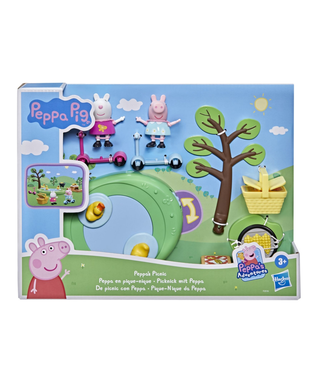 10-Piece Peppa Pig Peppa's Adventures Picnic Playset Toy $9.15 at Macy's w/ Free Store Pickup or Free S&H on $25+