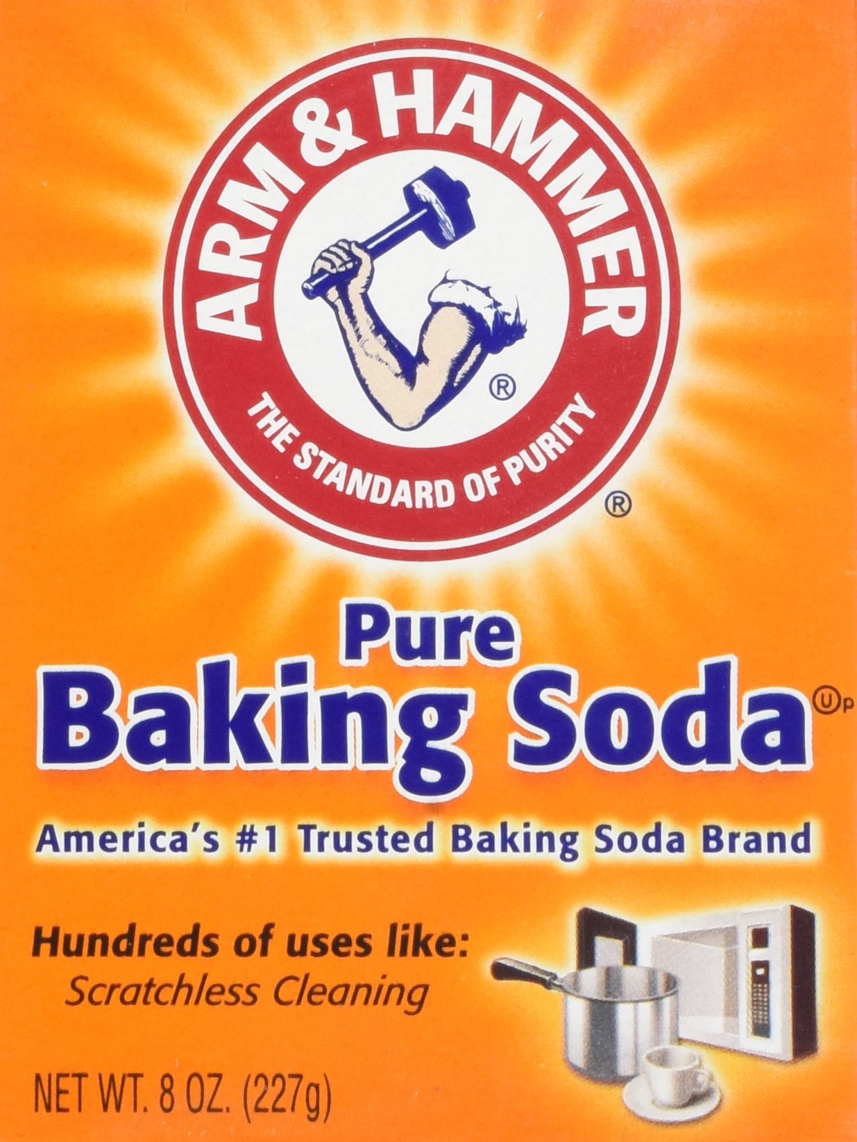 8-Oz Arm & Hammer Pure Baking Soda $0.72 + Free Shipping w/ Prime or on $35+