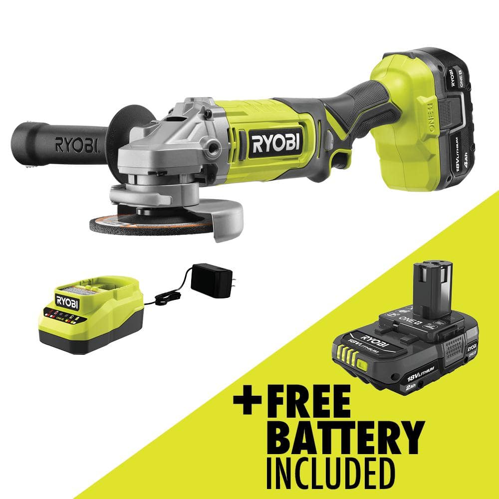 ryobi-one-18v-cordless-4-1-2-angle-grinder-kit-w-4-0-ah-battery-and