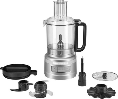 9-Cup KitchenAid Food Processor (Contour Silver) $75 + Free Shipping