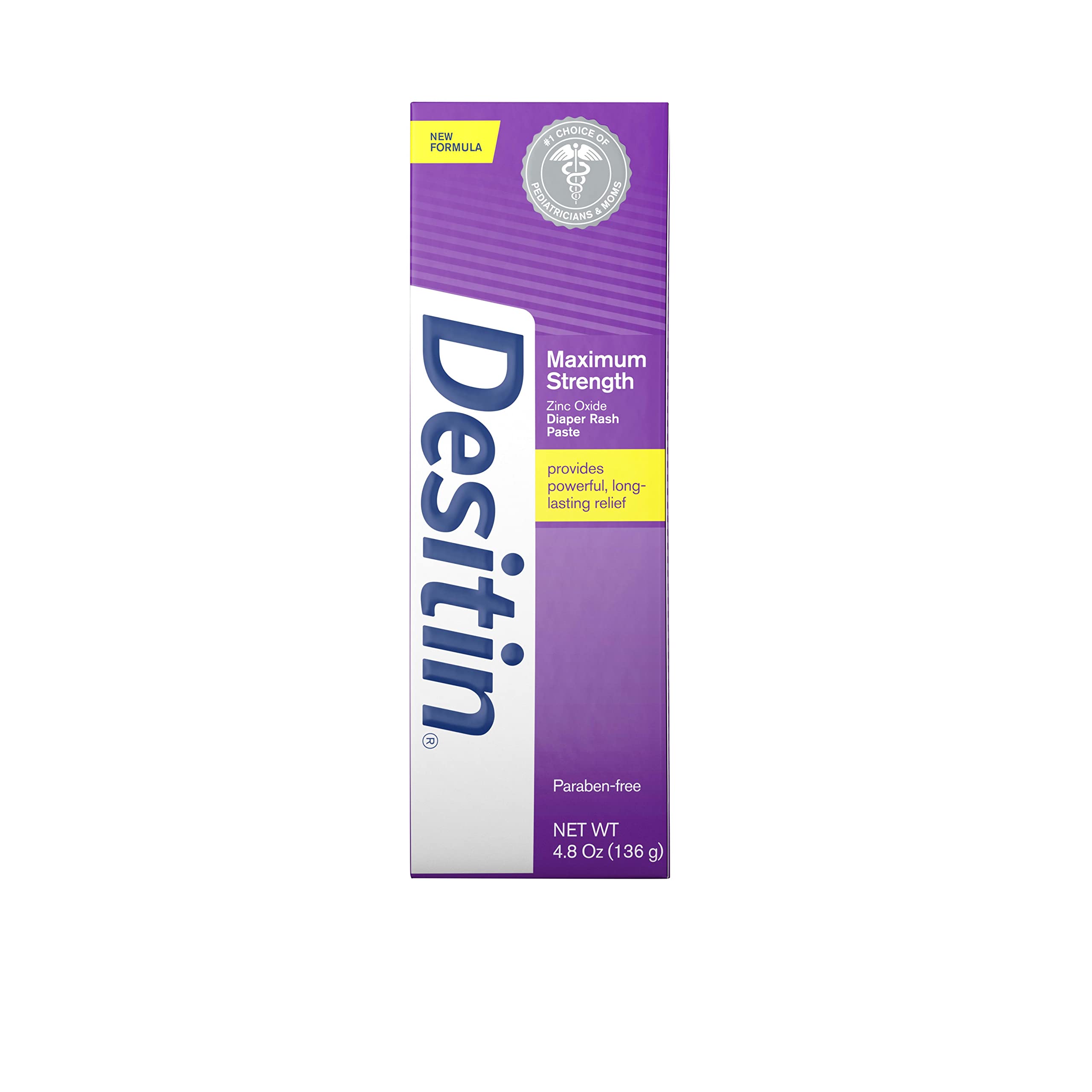 4.8-Oz Desitin Maximum Strength Baby Diaper Rash Cream $4.90 w/ S&S + Free Shipping w/ Prime or on $35+