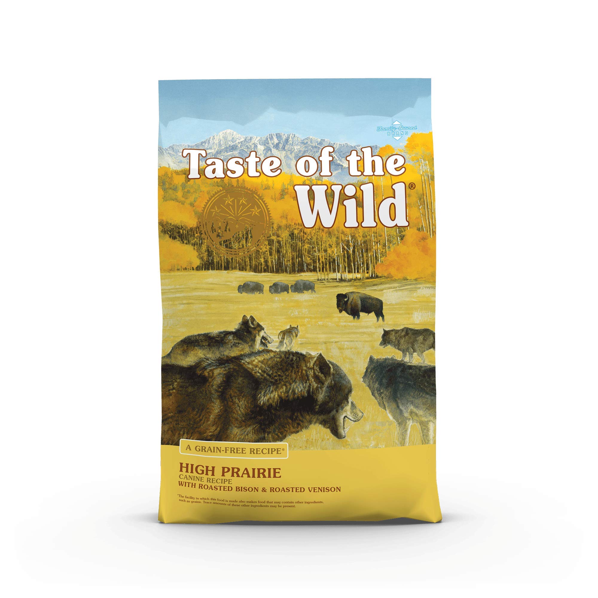 TOTW Dog Food 50% Off: 28-Lbs Taste of the Wild High Prairie Canine Grain-Free Recipe w/ Roasted Bison and Venison Adult Dry Dog Food $26.55 w/ S&S + Free S&H w/ Prime or on $35+