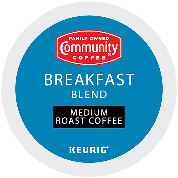 96Count Community Coffee KCup Pods (Breakfast Blend, Signature Blend