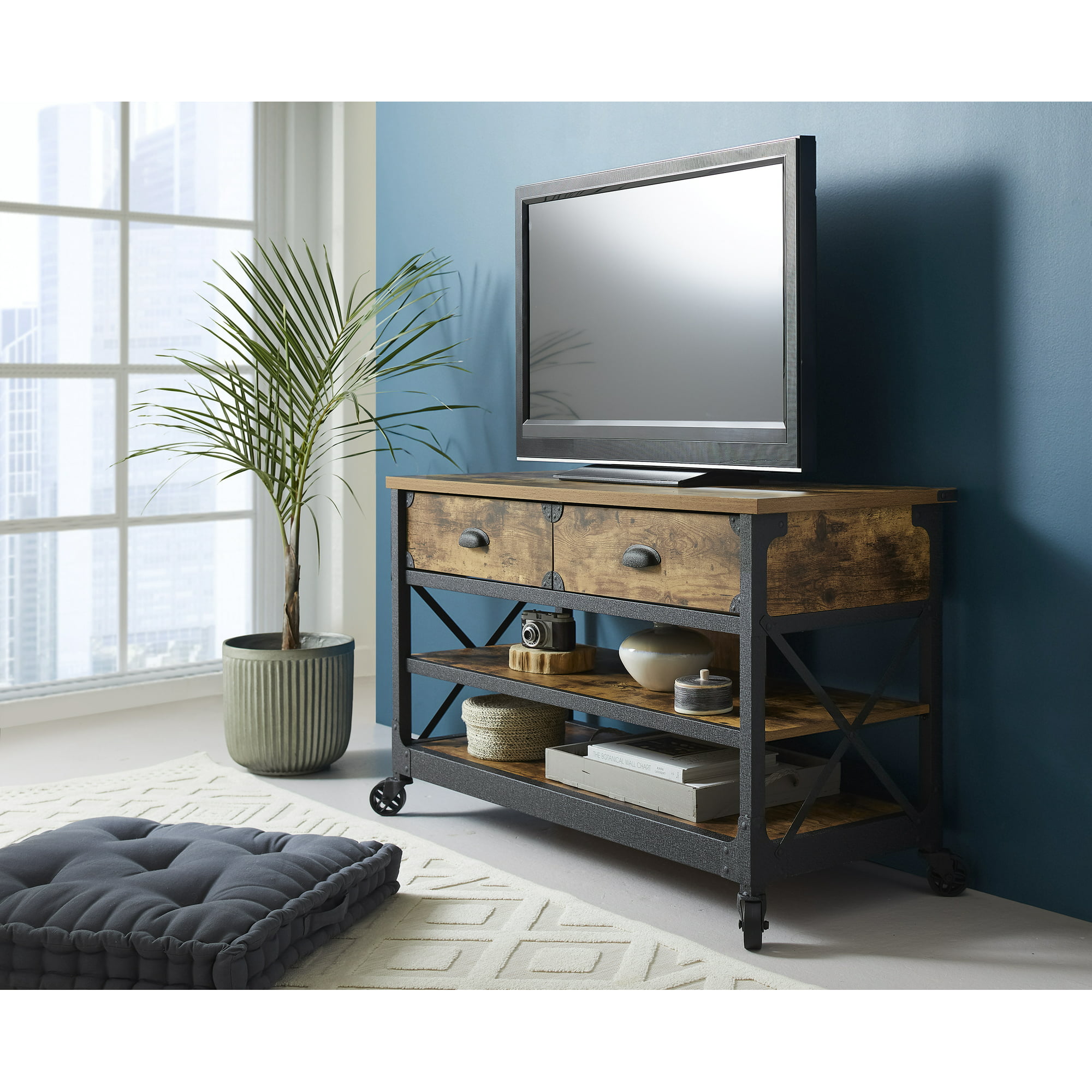 Better Homes & Gardens Rustic Country TV Stand for TVs up to 52" (Weathered Pine Finish) $53.70 + Free Shipping