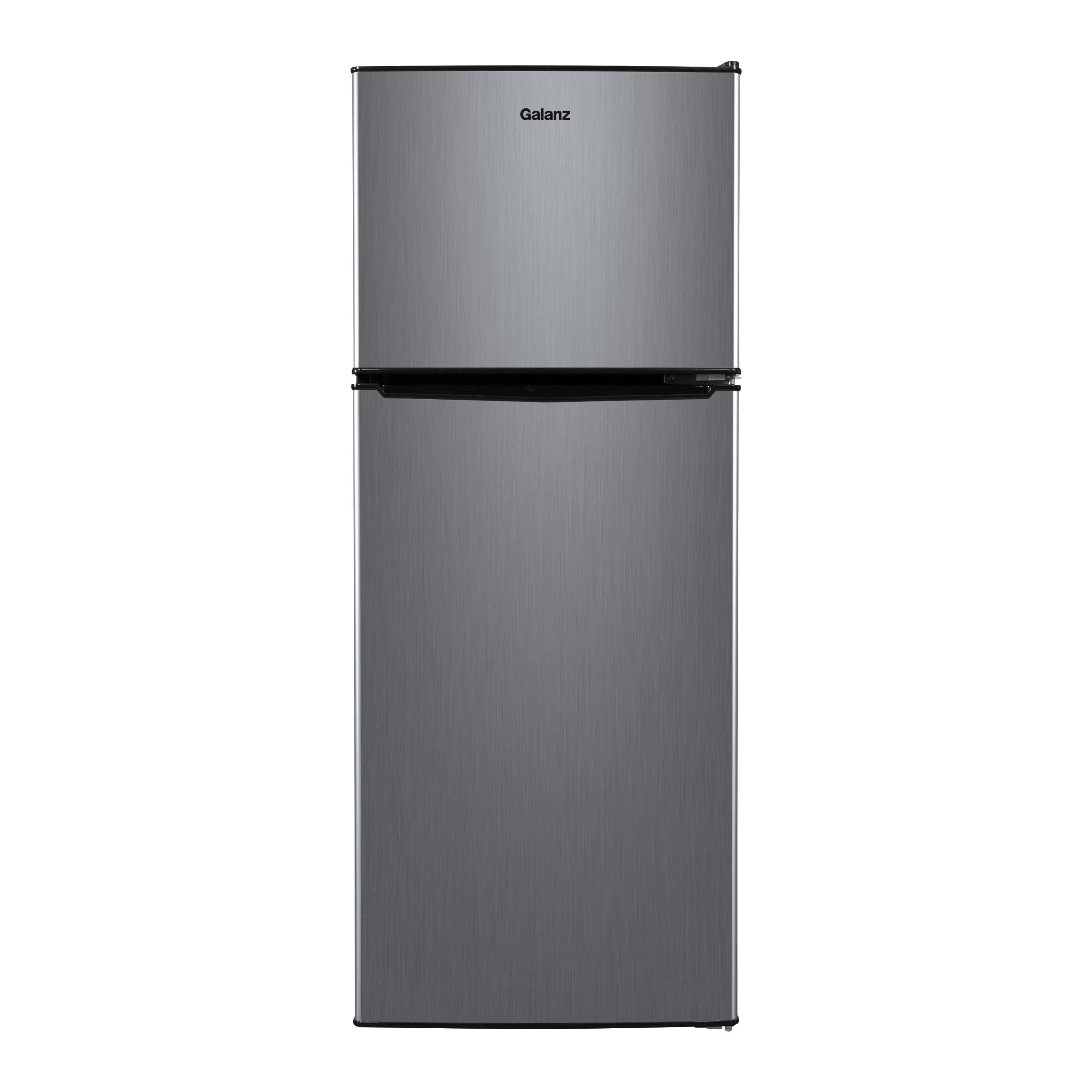 4.6. Cu ft Galanz Two Door Mini Fridge with Freezer (Stainless Steel Look) $159 + Free Shipping