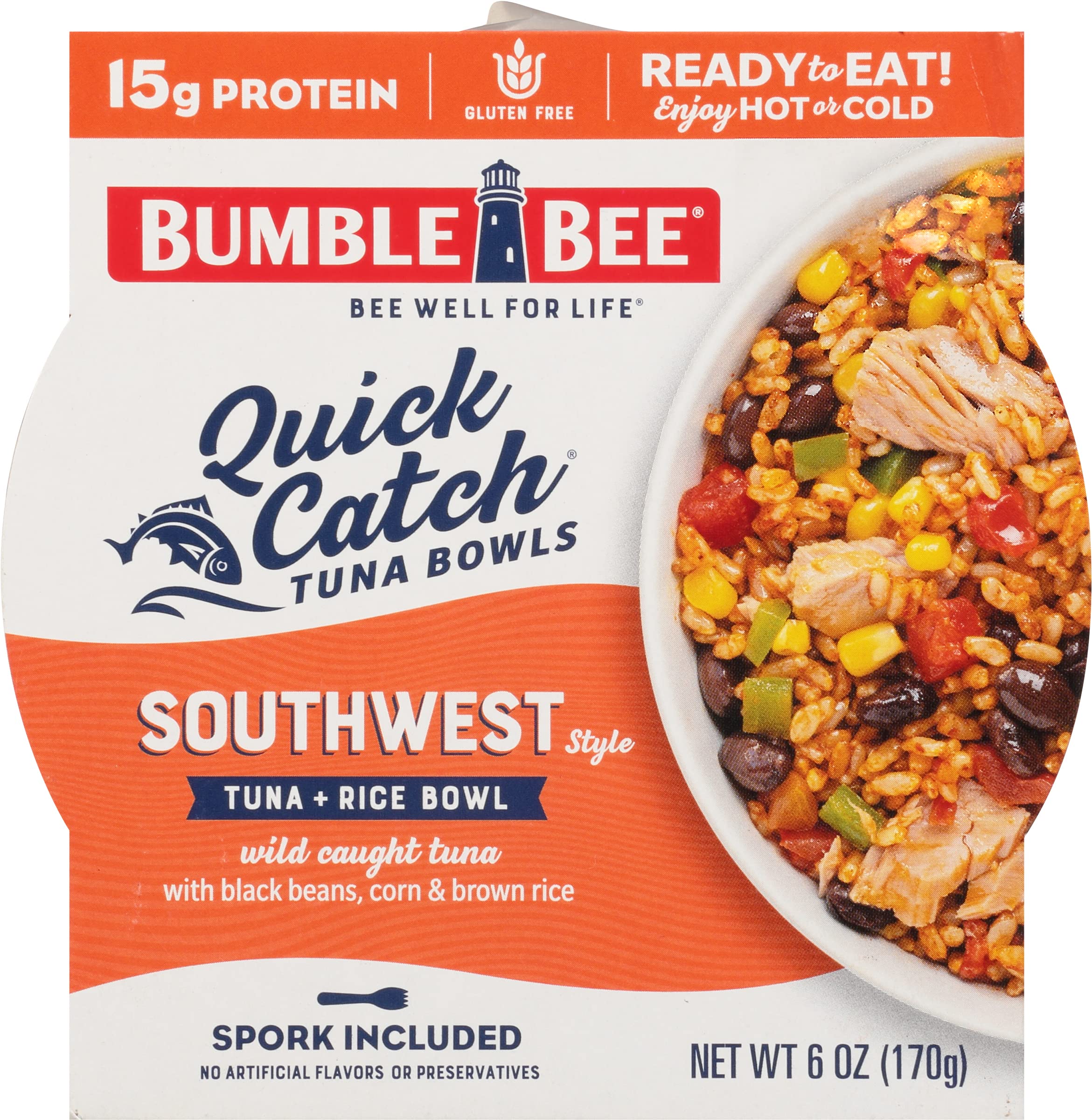 6-Pack 6-Oz Bumble Bee Quick Catch Tuna and Rice Bowl (Southwest Style) $9.60 w/ S&S + Free S&H w/ Prime or $35+ (YMMV)