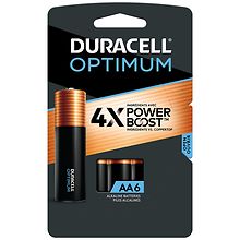 6-Pack Duracell Optimum  AA Alkaline Batteries Copper & Black $3.15 at Walgreens w/ Free Store Pickup on $10+