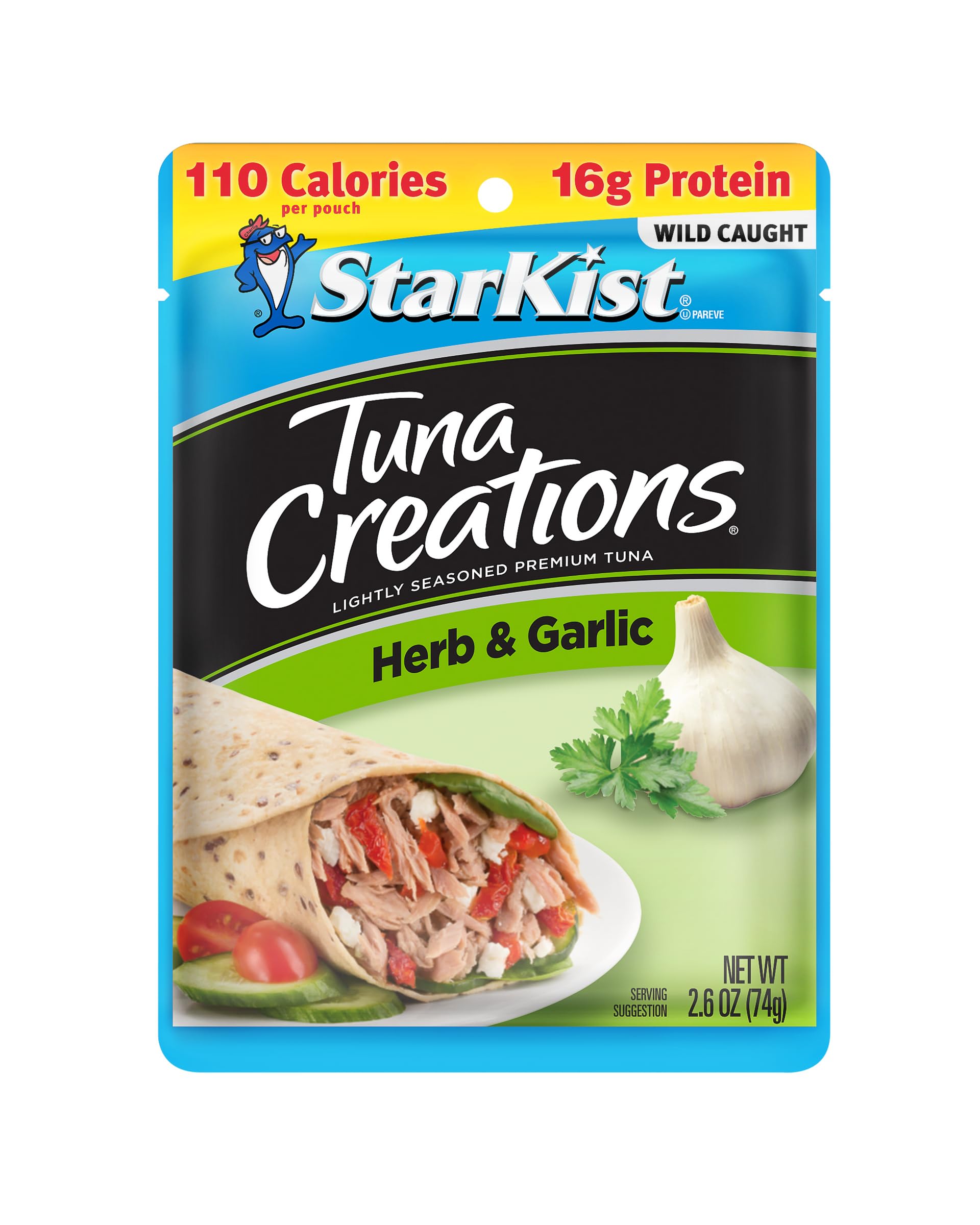 12-Pack 2.6-Oz StarKist Tuna Creations (Herb & Garlic) $9.85 w/ S&S + Free Shipping w/ Prime or $35+