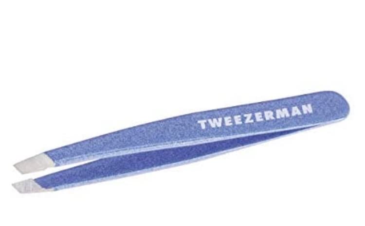 Tweezerman Mini Slant Eyebrow Tweezers (Granite Sky) $7 + Free Shipping w/ Prime or on $35+