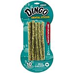 10-Count Dingo Tartar and Breath Dental Sticks for Dogs (Chicken) $1.15 w/ S&amp;S + Free Shipping w/ Prime or $25+