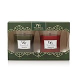 2-Piece WoodWick Medium Hourglass Candle Holiday Gift Set (Frasier Fir &amp; Cinnamon Chai) $15 + Free Shipping w/ Walmart+ or $35+