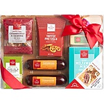 9-Pc Hickory Farms Holiday Snack Board Gift Set (Sausage, Cheese & Cracker) $15 + SD Cashback + Free S/H $25+