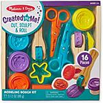 Melissa &amp; Doug Created by Me! Cut, Sculpt, and Roll Modeling Dough Kit (w/ 8 Tools &amp; 4 Colors) $7.19 + Free S&amp;H w/ Prime or $25+