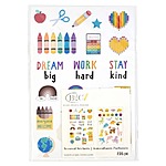 B2C Assorted Sticker Sheets: 1000ct Stars & Smiles, 200ct Scented $0.90 each &amp; More + Free Store Pickup