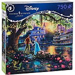 750-Piece Ceaco Thomas Kinkaid Disney Dreams Collection Jigsaw Puzzle:The Princess &amp; The Frog $6 + Free S&amp;H w/ Prime or $25+