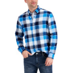 Club Room Men's Regular-Fit Plaid Flannel Shirt (Various Colors) $8.95 at Macy's w/ Free Store Pickup or Free S&amp;H on $25+
