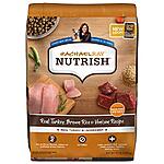 13 lbs Rachael Ray Nutrish Dry Dog Food (Turkey, Brown Rice & Venison) $11