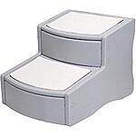 Pet Gear Easy Step II Dog and Cat Stairs (for Pets up to 150-Lbs, Grey) $31.35 + Free Shipping