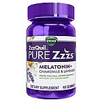 48-Count Vicks ZzzQuil PURE Zzzs Melatonin Sleep Aid Gummies (w/ Lavender, Valerian Root and Chamomile) $6.15 + Free Shipping w/ Prime or on $25+