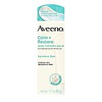 1.7-Oz Aveeno Calm + Restore Skin Therapy Balm (Soothing &amp; Moisturizing Skin Protectant) $12.85 w/ S&amp;S + Free Shipping w/ Prime or on $25+