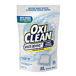 24-Count OxiClean White Revive Laundry Whitener & Stain Remover Power Paks $5.60 w/ Subscribe &amp; Save