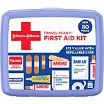 80-Piece Band-Aid Travel Ready Portable Emergency First Aid Kit $7.85 w/ Subscribe &amp; Save