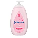 27.1-Oz Johnson's Baby Moisturizing Pink Baby Lotion $4.60 w/ S&amp;S + Free Shipping w/ Prime or on $35+