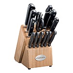 14-Piece Cuisine::pro SABRE Stainless Steel Knife Set with Knife Block $34.65 + Free Shipping