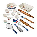 20-Piece The Pioneer Woman Bake &amp; Prep Set w/ Baking Dish &amp; Measuring Cups (Keepsake Floral or Brilliant Blooms) $20 + Free S&amp;H w/ Walmart+ or $35+