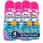 4-Pack 21-Oz Purex Crystals In-Wash Fragrance &amp; Scent Booster (Fresh Vibes) $11.90 w/ S&amp;S + Free Shipping w/ Prime or on $35+
